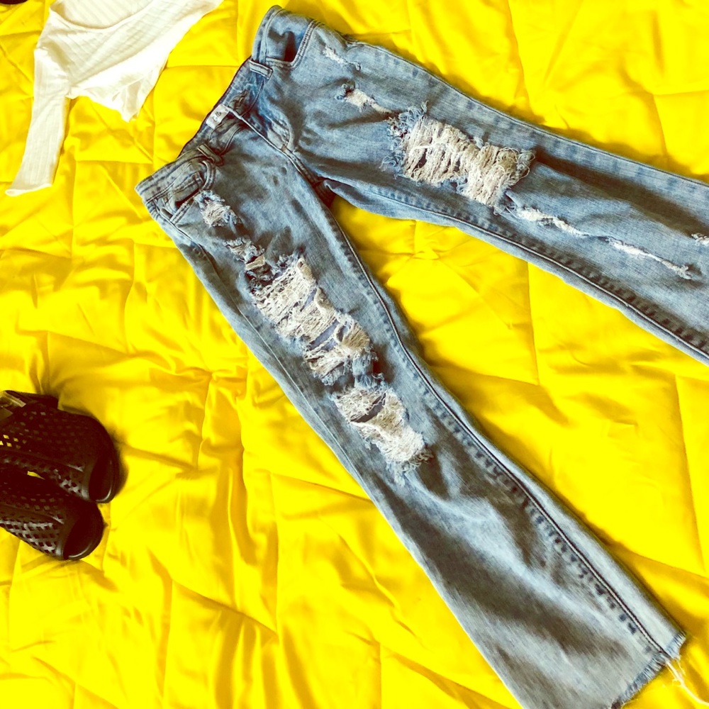 Ripped jeans